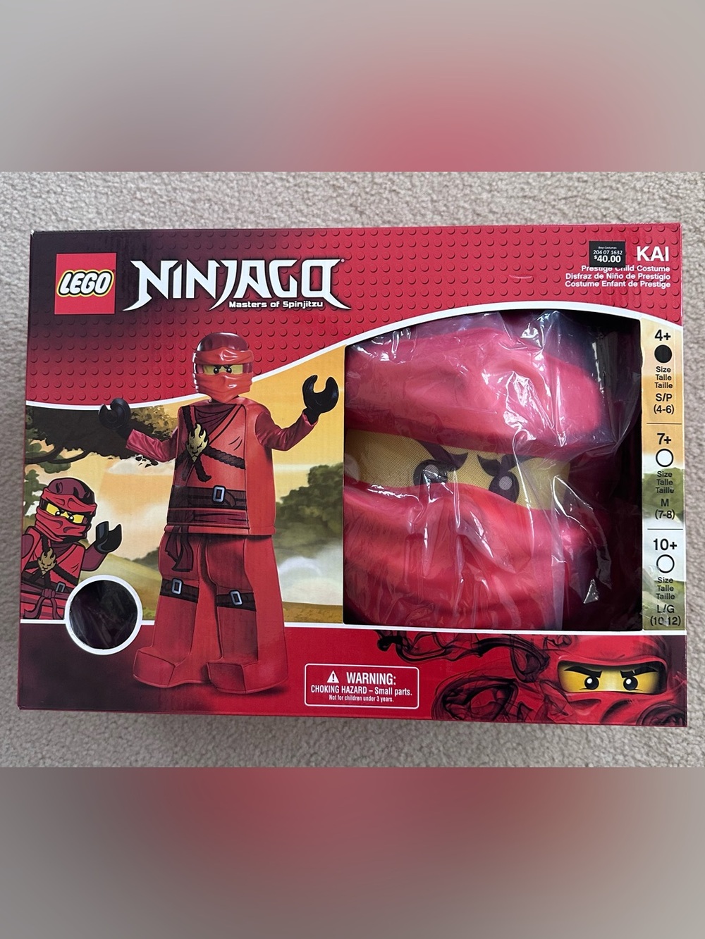 LEGO NINJAGO KAI COSTUME